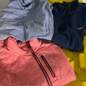 3 long sleeve pullovers